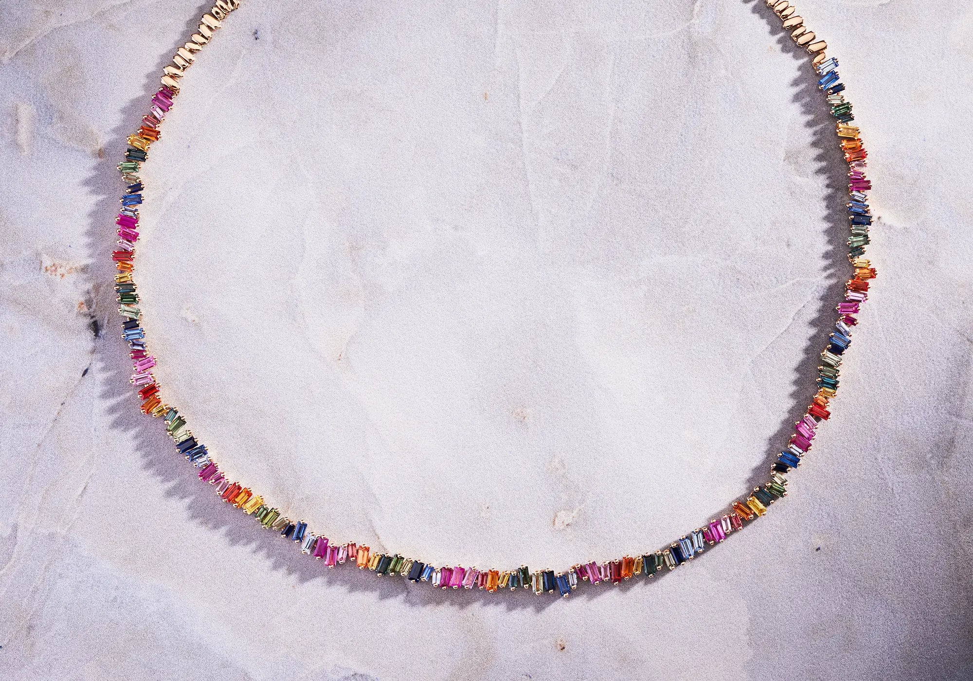 The Timeless Elegance of the Sapphire Tennis Necklace