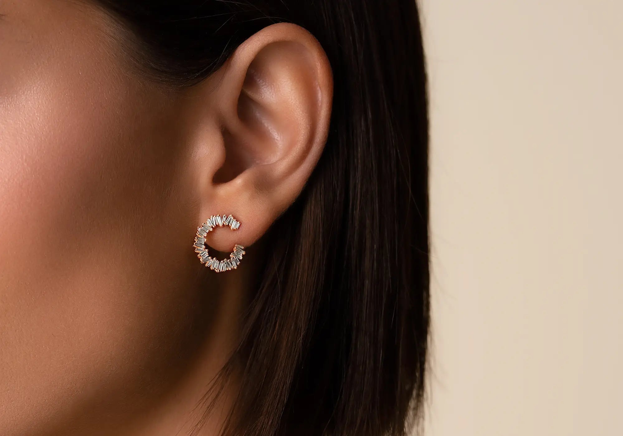 18k earrings