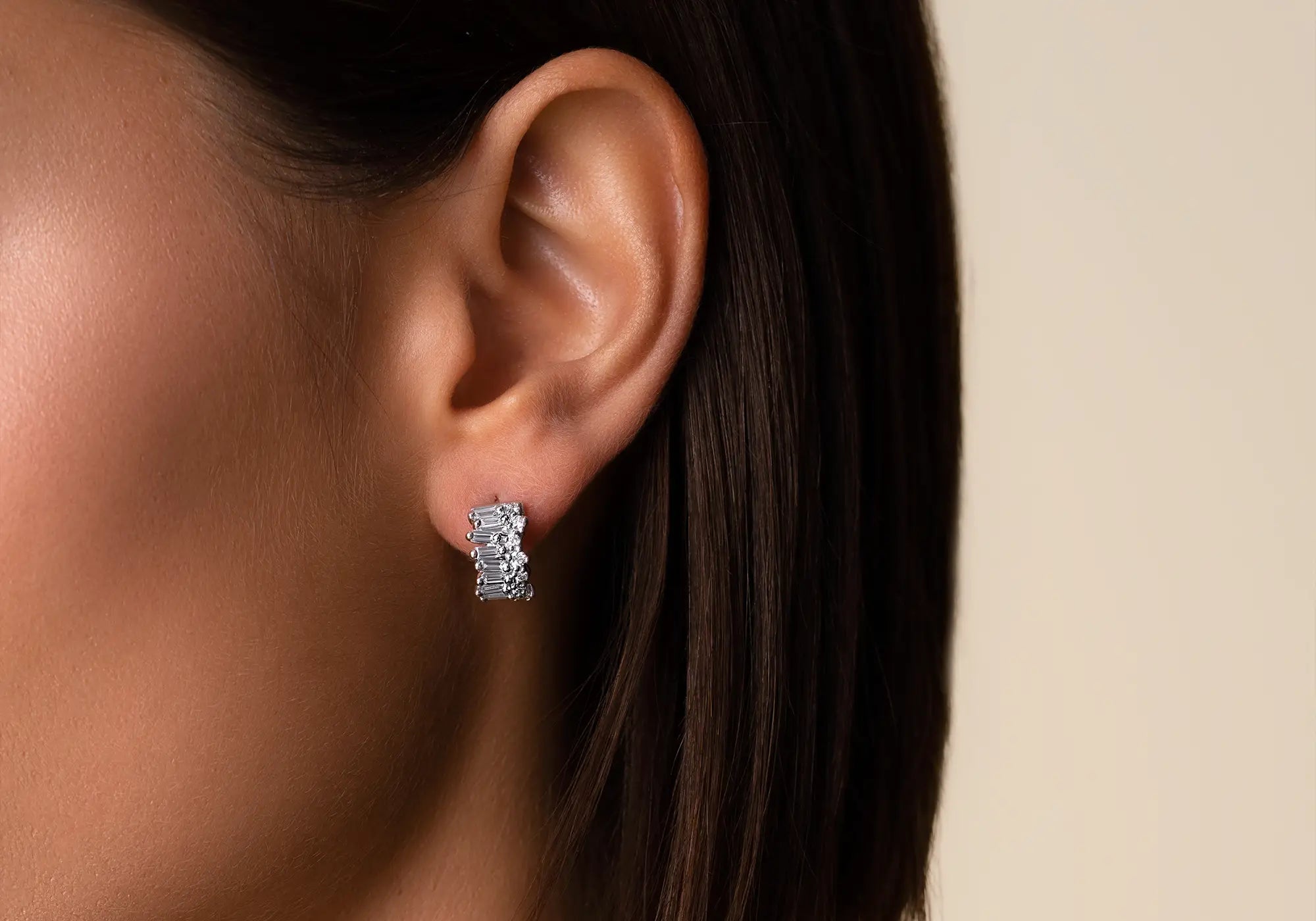 18k Gold Hoop Earrings