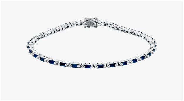 The Undeniable Charm of a Sapphire Tennis Bracelet