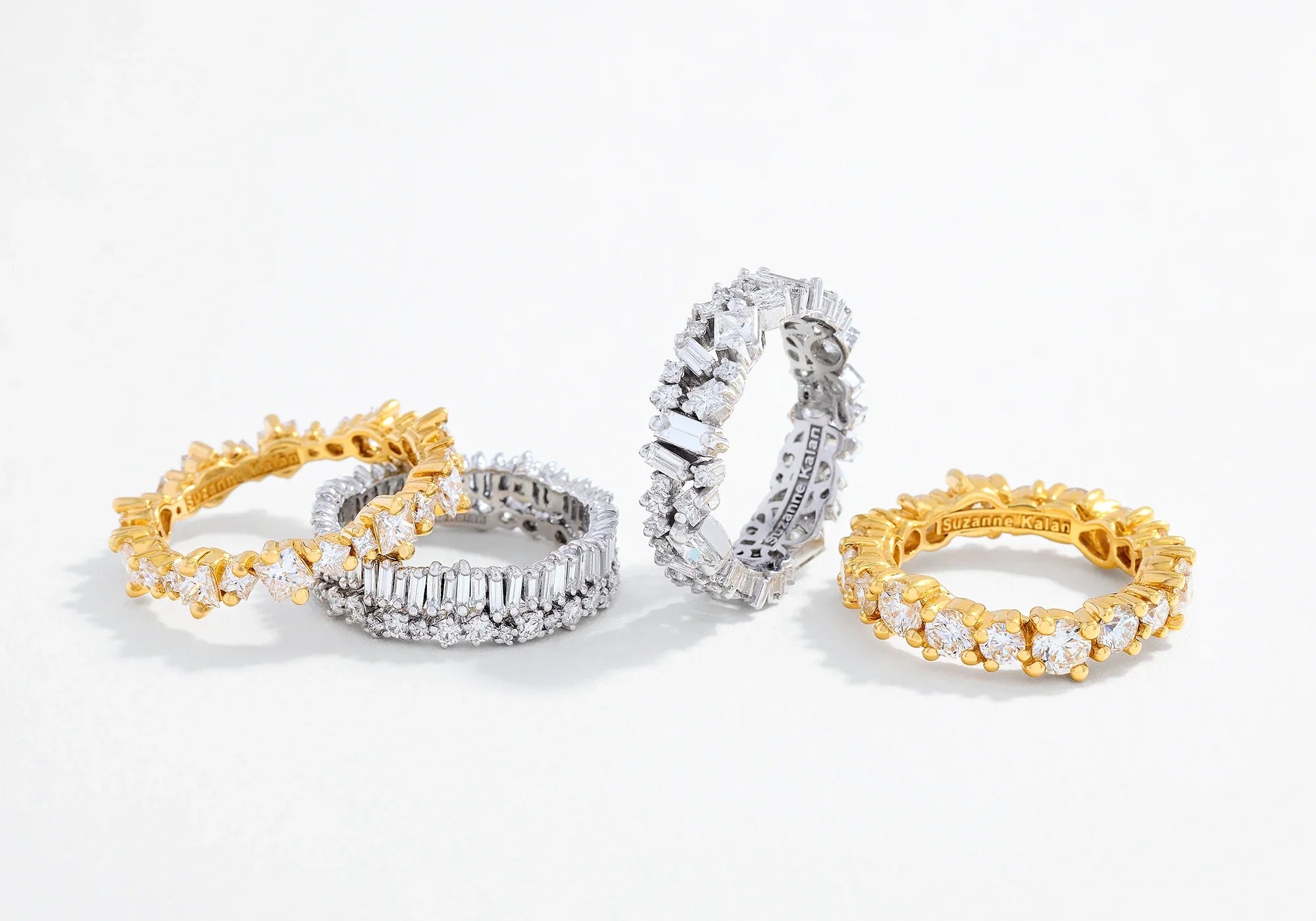 Suzanne Kalan Diamond Ring Collection in 18k Gold