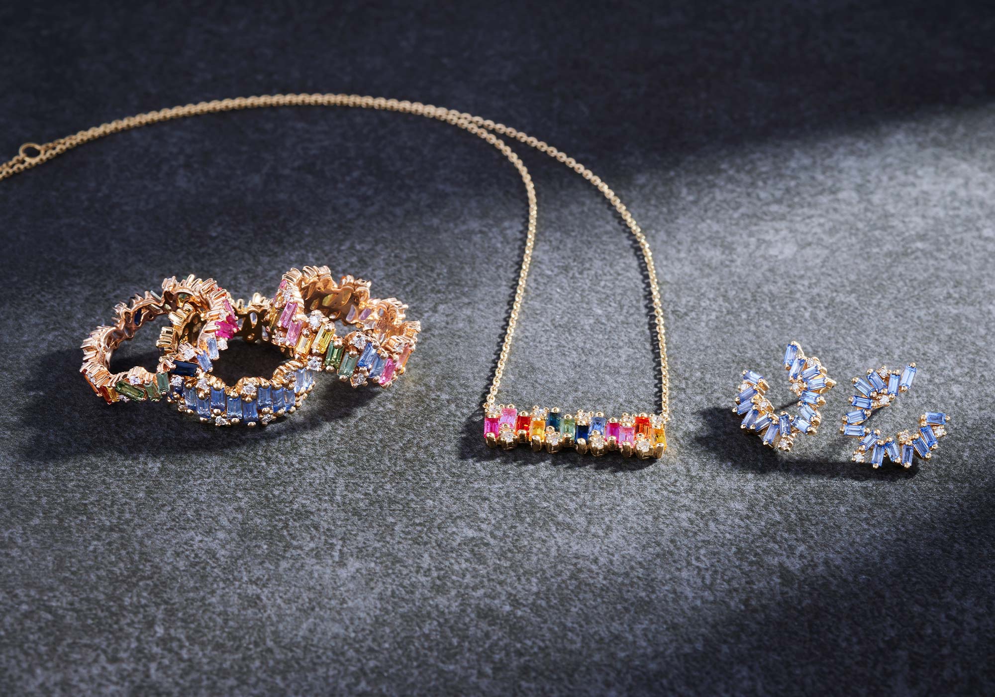 Suzanne Kalan Sapphire Jewelry Collection