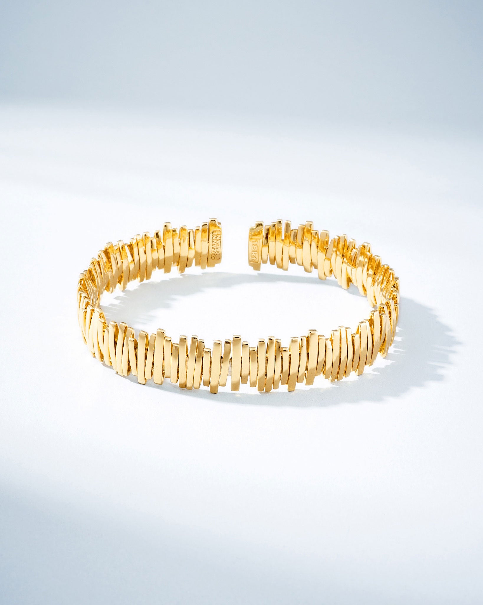 Suzanne Kalan Classic Gold Milli Bangle in 18k yellow gold