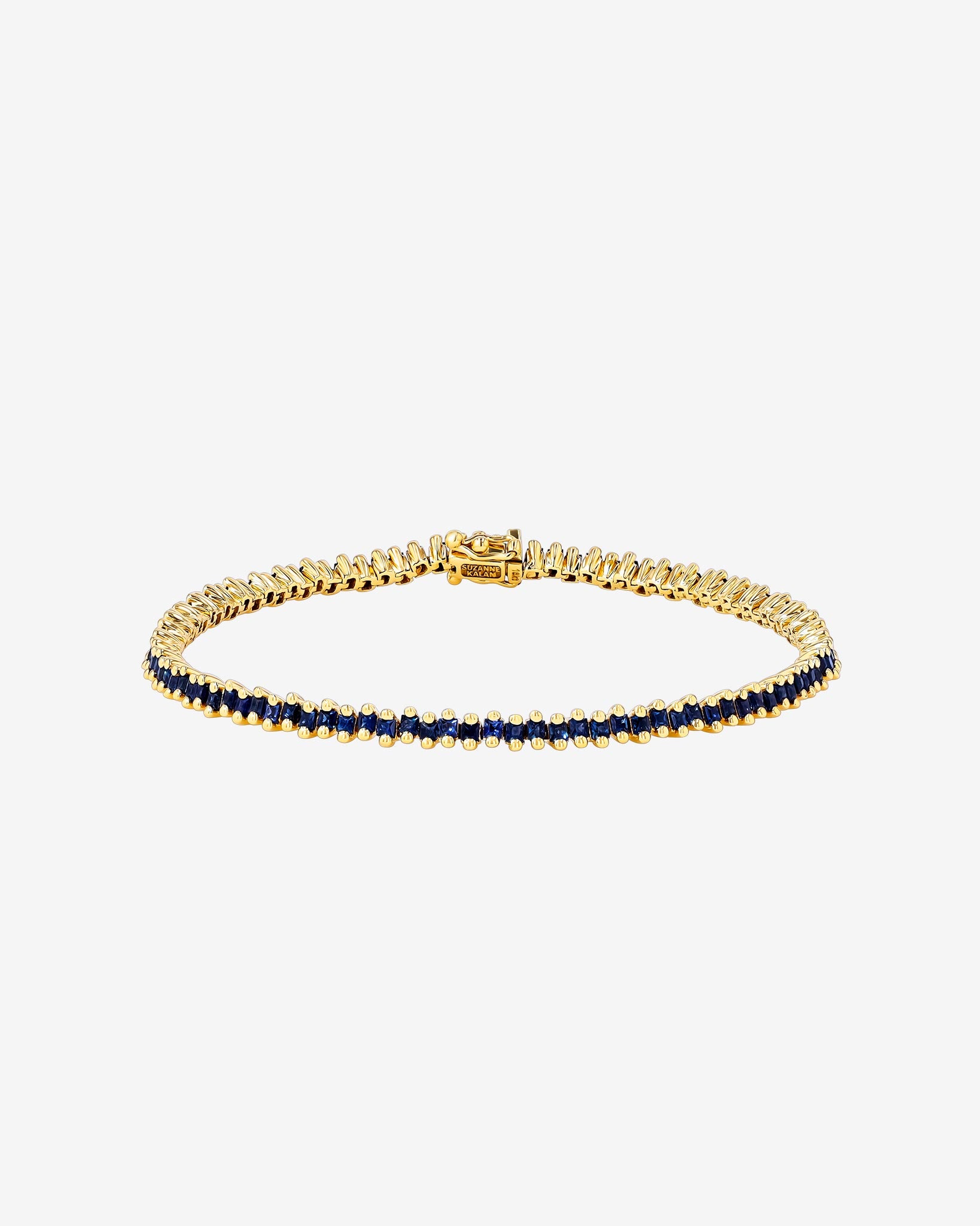 Princess Mini Dark Blue Sapphire Tennis Bracelet | Suzanne Kalan®