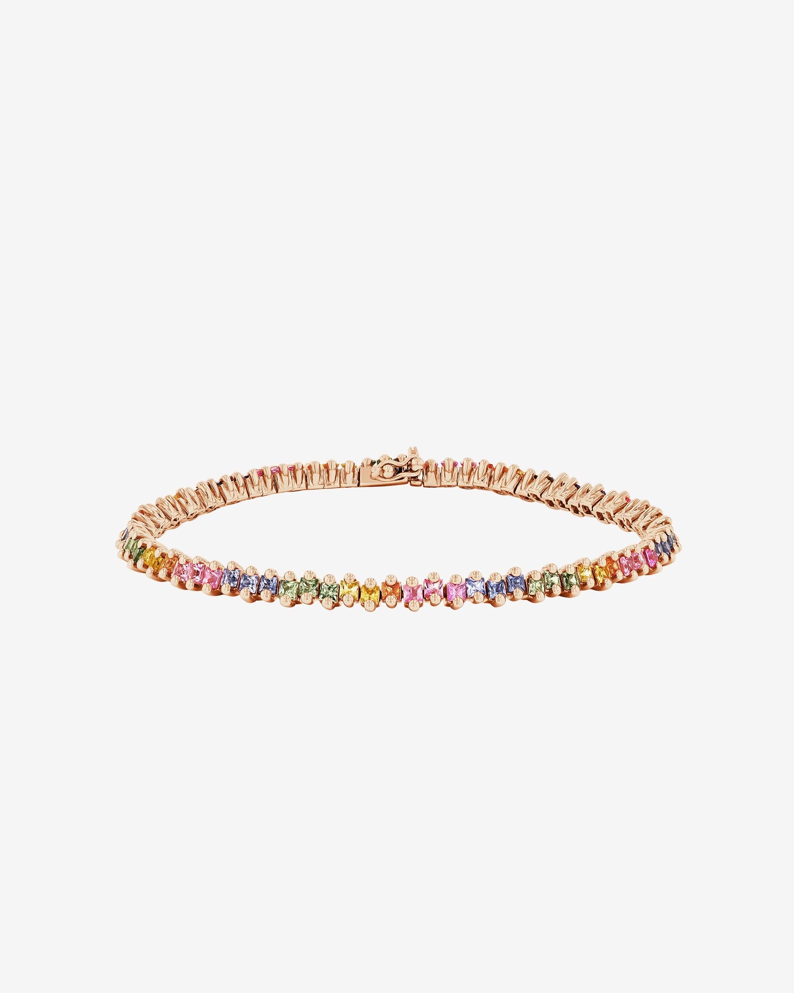 Princess Midi Pastel Sapphire Tennis Bracelet | Suzanne Kalan®