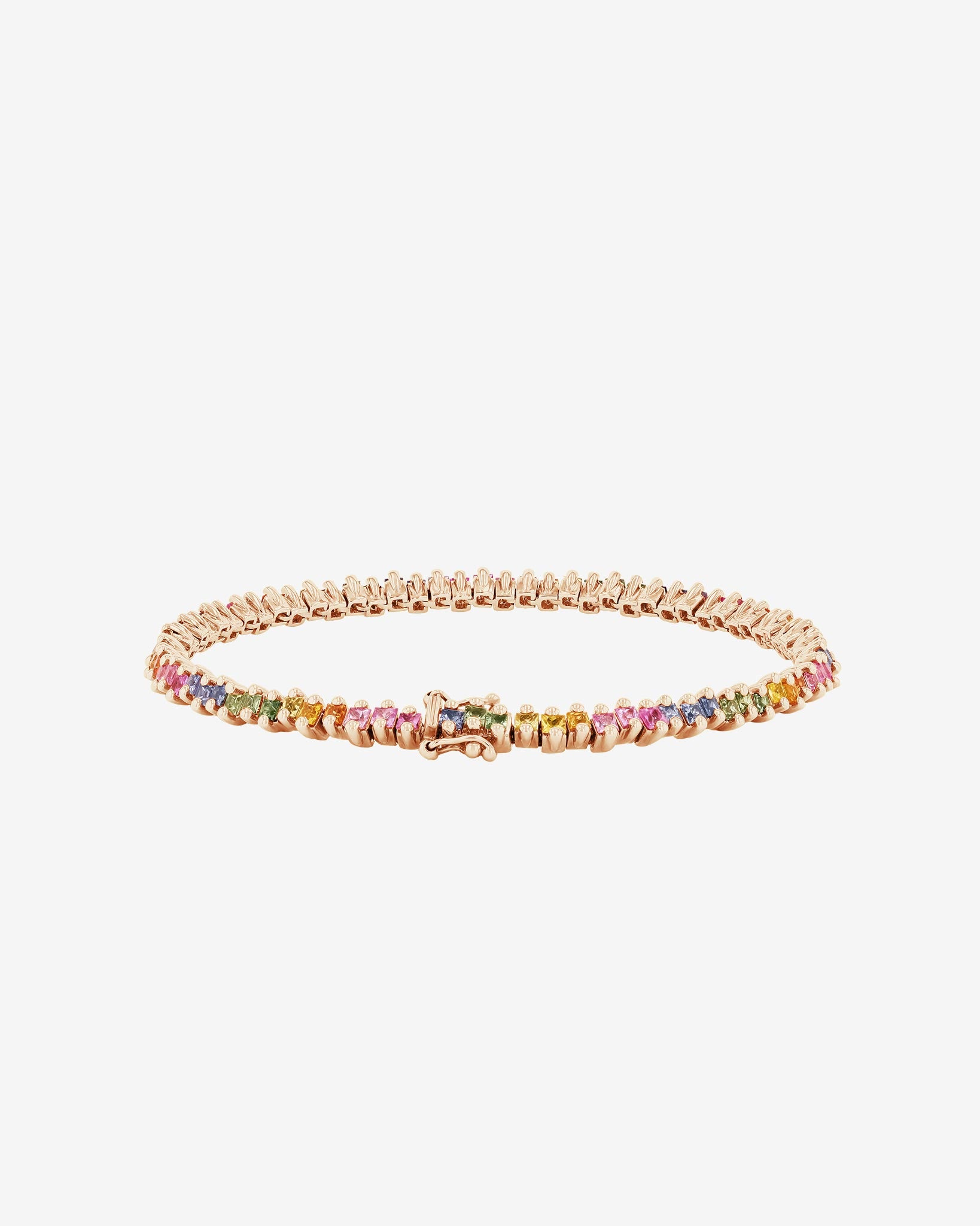 Princess Midi Pastel Sapphire Tennis Bracelet | Suzanne Kalan®