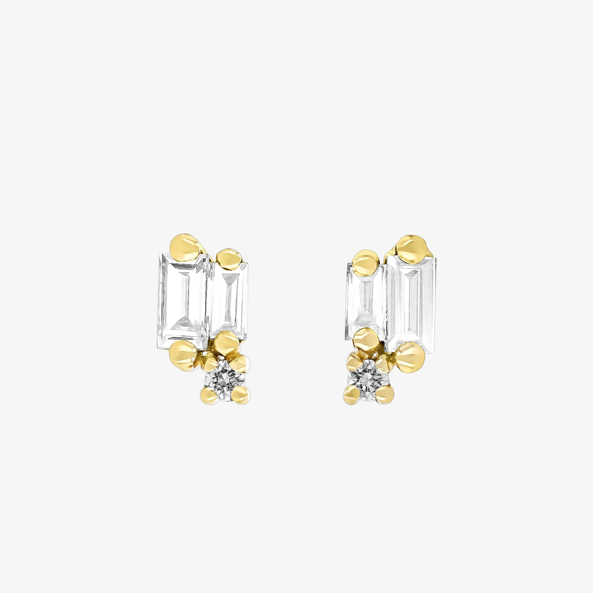 Bold Burst Diamond Stud Earrings | Suzanne Kalan®