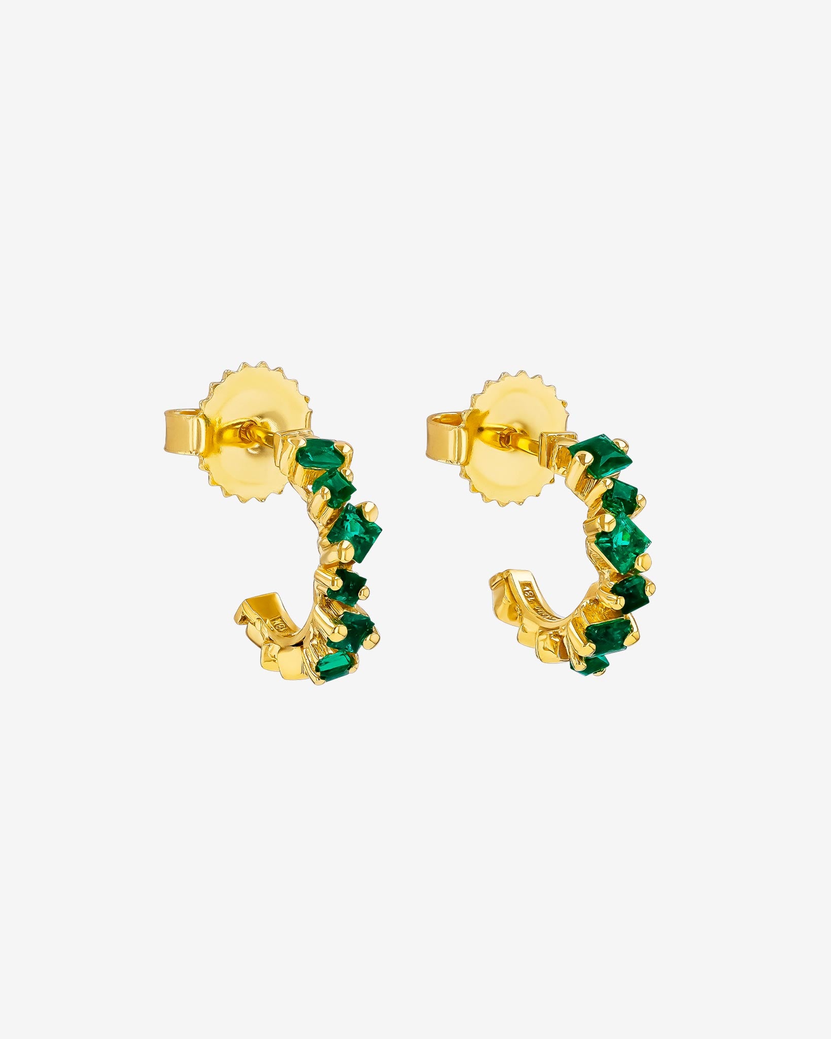 Golden Mini Hoops