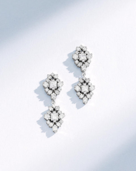La Fantaisie Diamond Drop Earrings | SUZANNE KALAN®