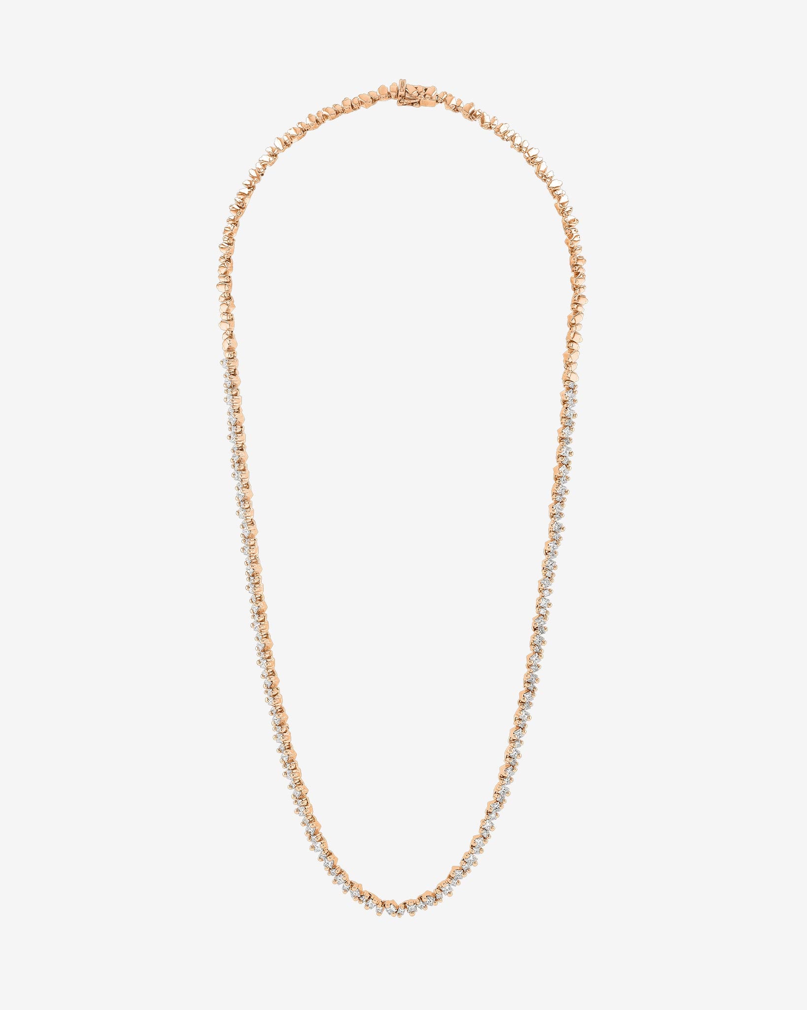 La Fantaisie Cosmic Diamond Tennis Necklace