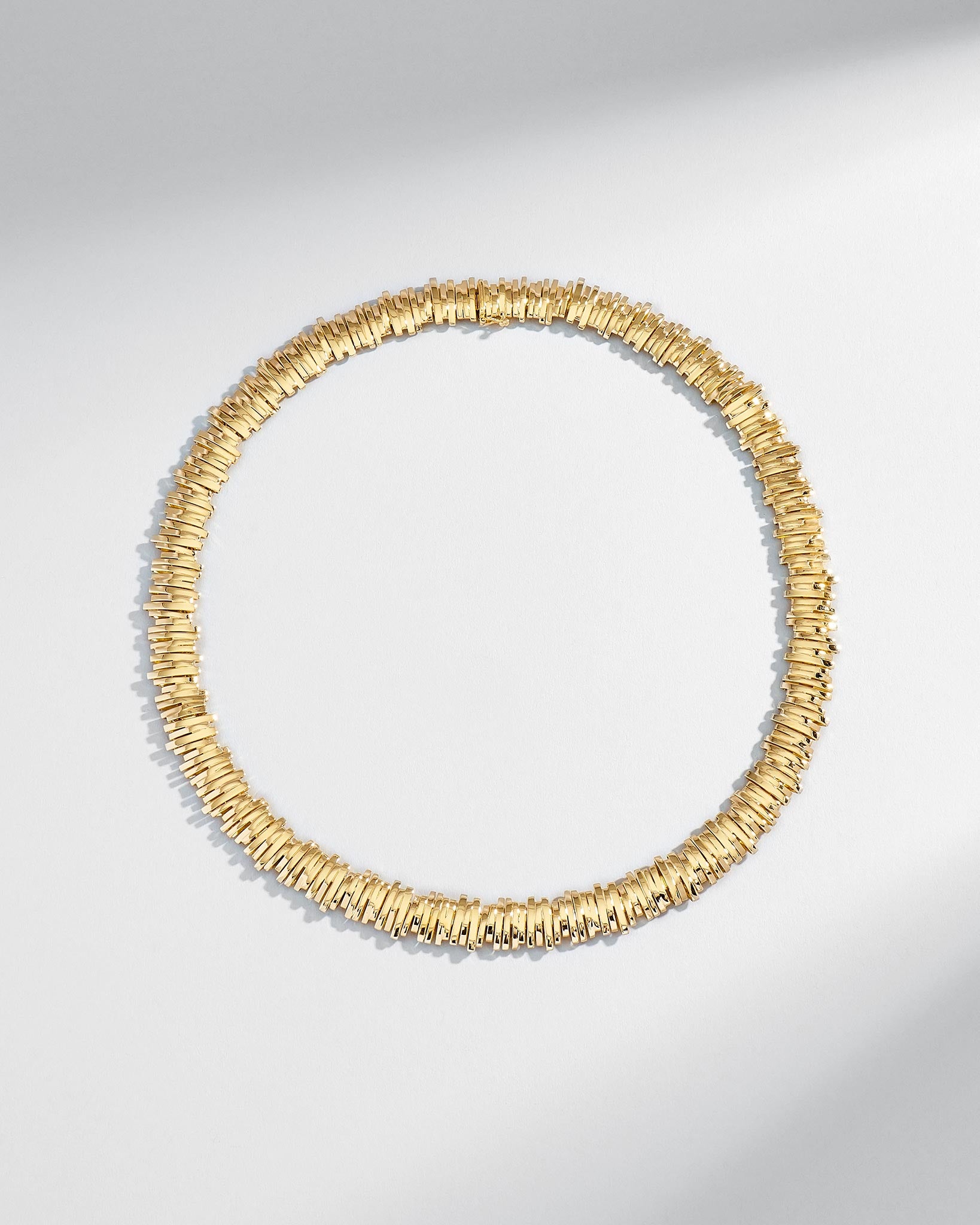 Suzanne Kalan Classic Gold Tennis Necklace in 18k yellow gold