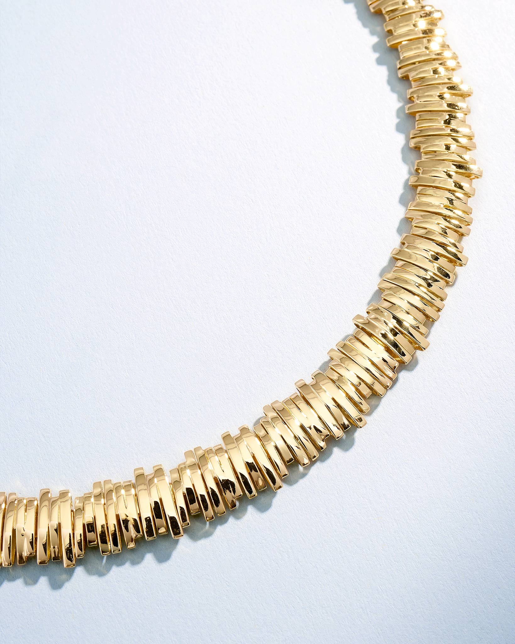 Suzanne Kalan Classic Gold Tennis Necklace in 18k yellow gold