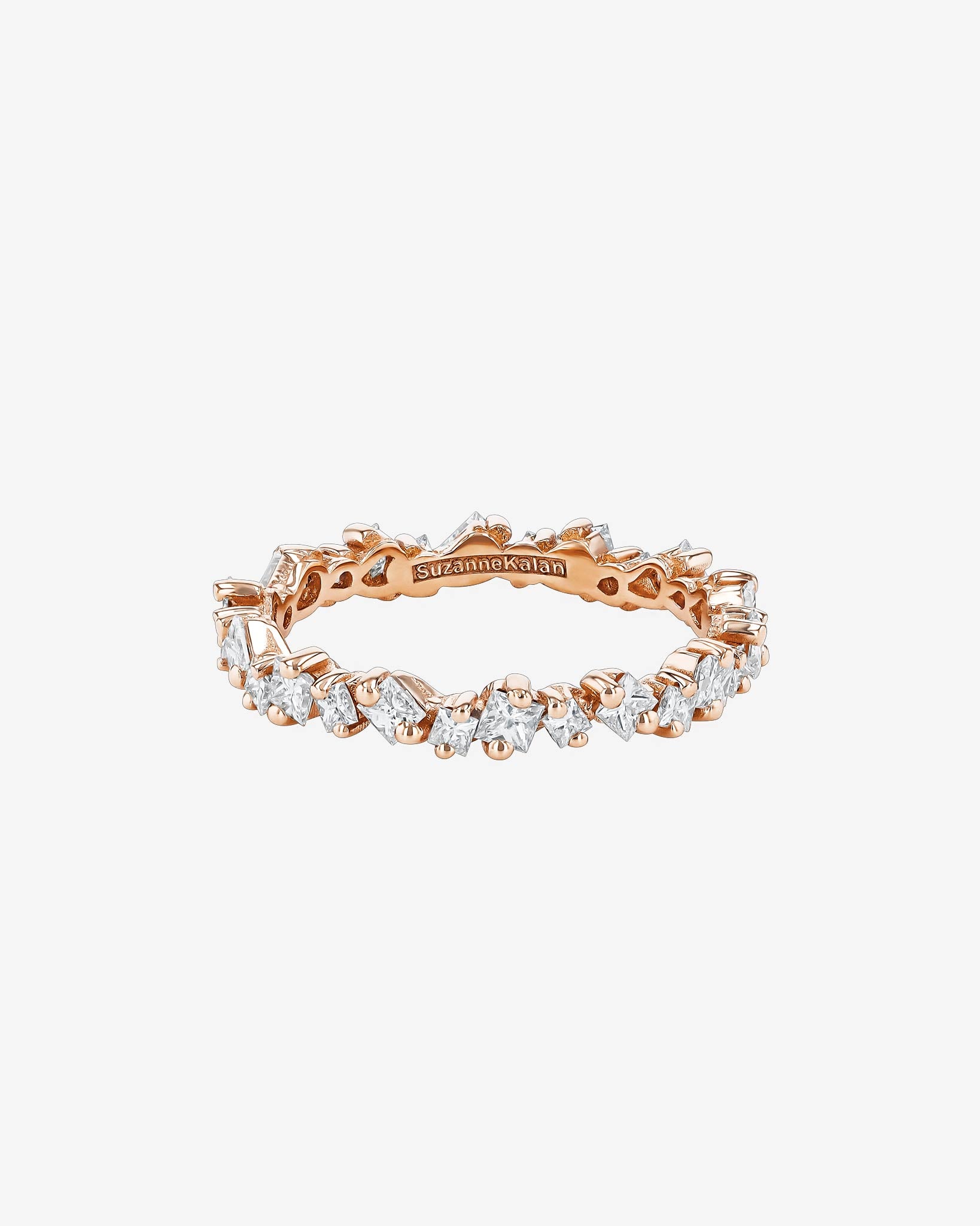 Suzanne Kalan La Fantaisie Cosmic Diamond Eternity Band in 18k rose gold