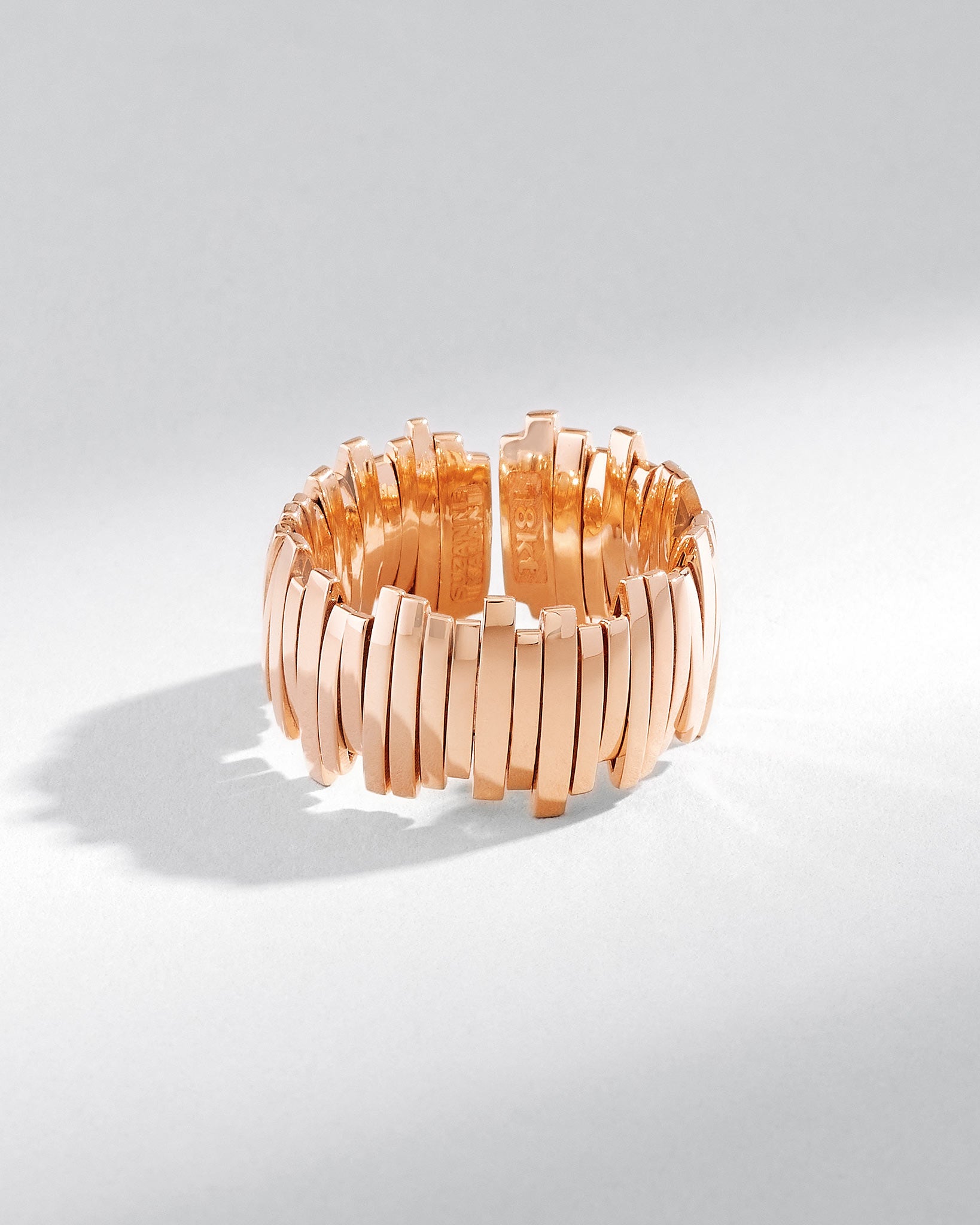 Suzanne Kalan Classic Gold Milli Band in 18k rose gold