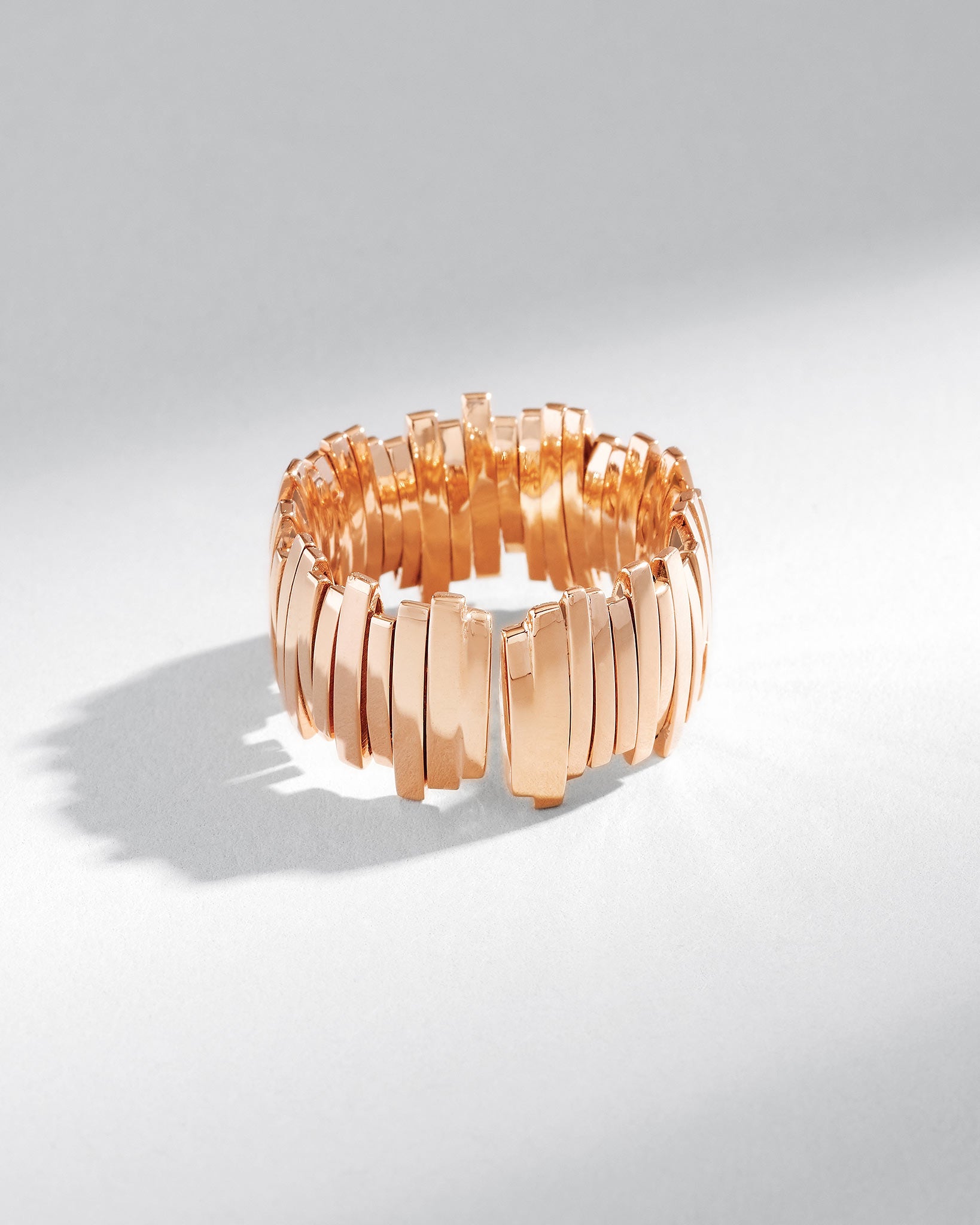 Suzanne Kalan Classic Gold Milli Band in 18k rose gold