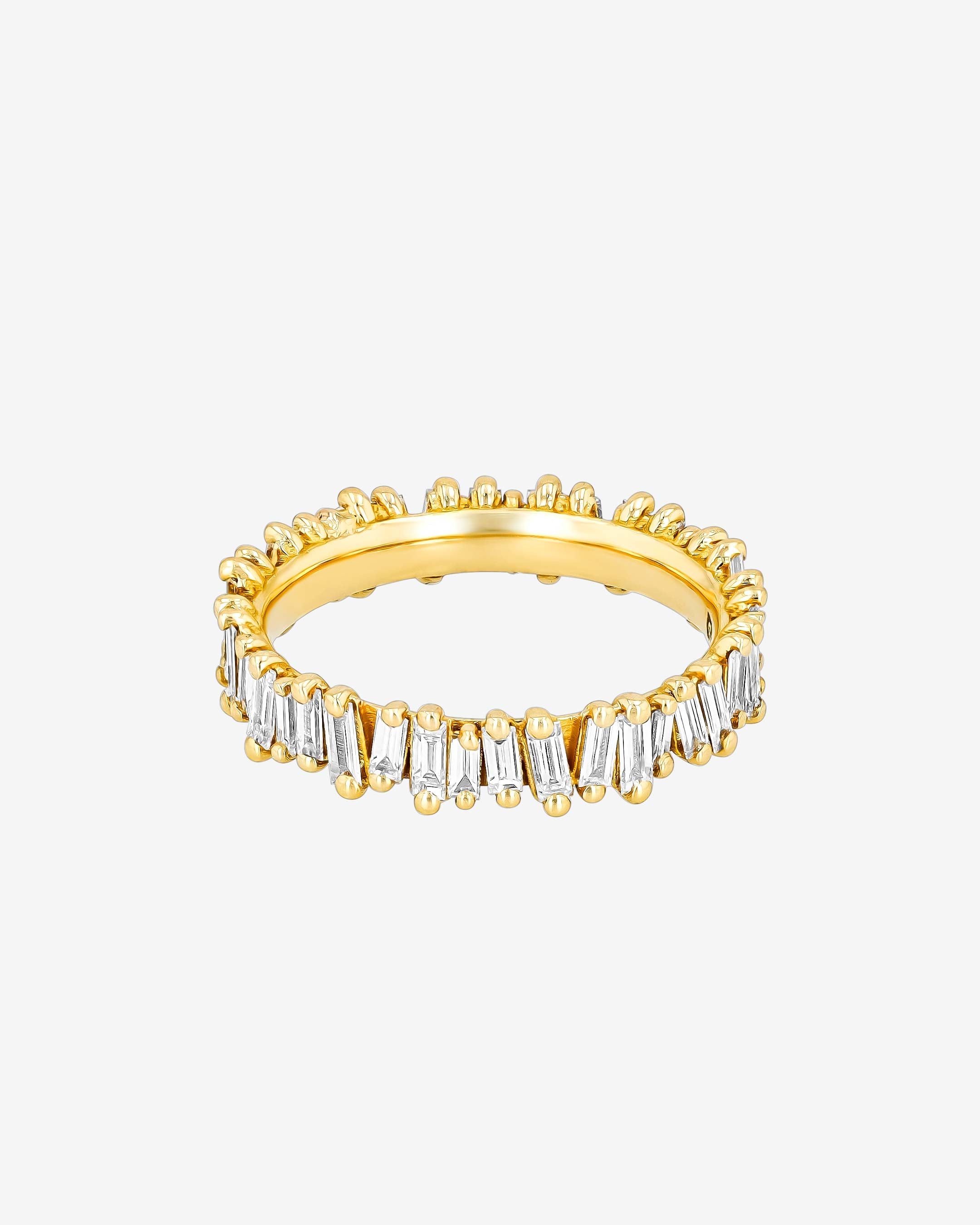 Suzanne Kalan Classic Diamond Eternity Band in 18k yellow gold