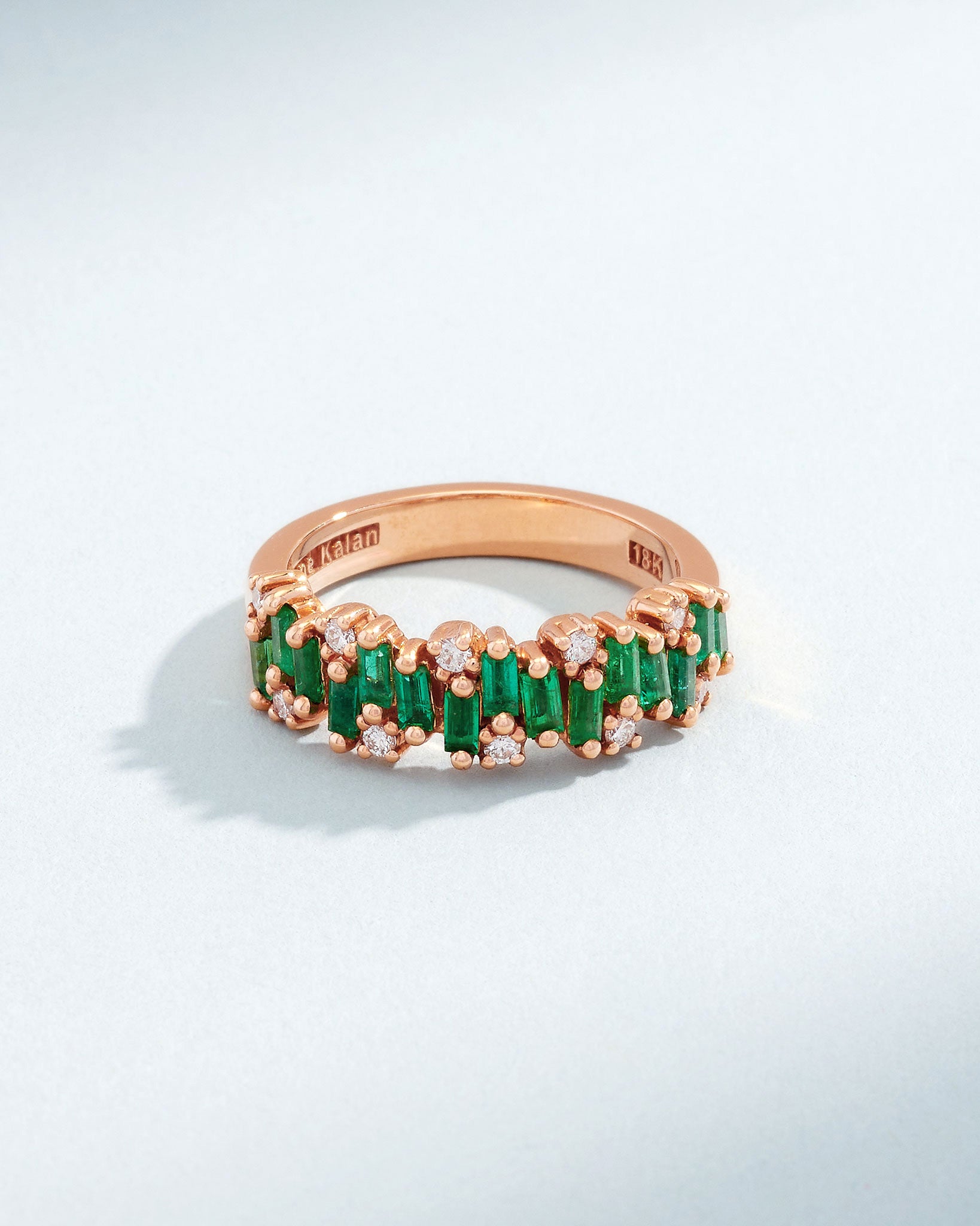 Shimmer Alaia Emerald Half Band