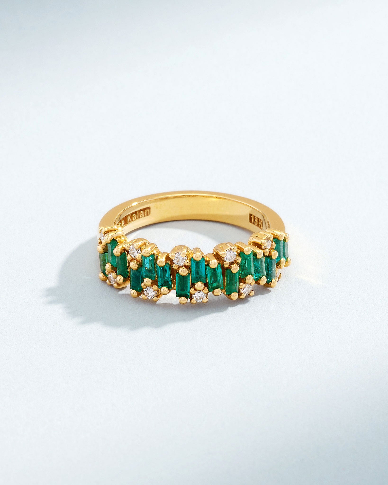 Shimmer Alaia Emerald Half Band