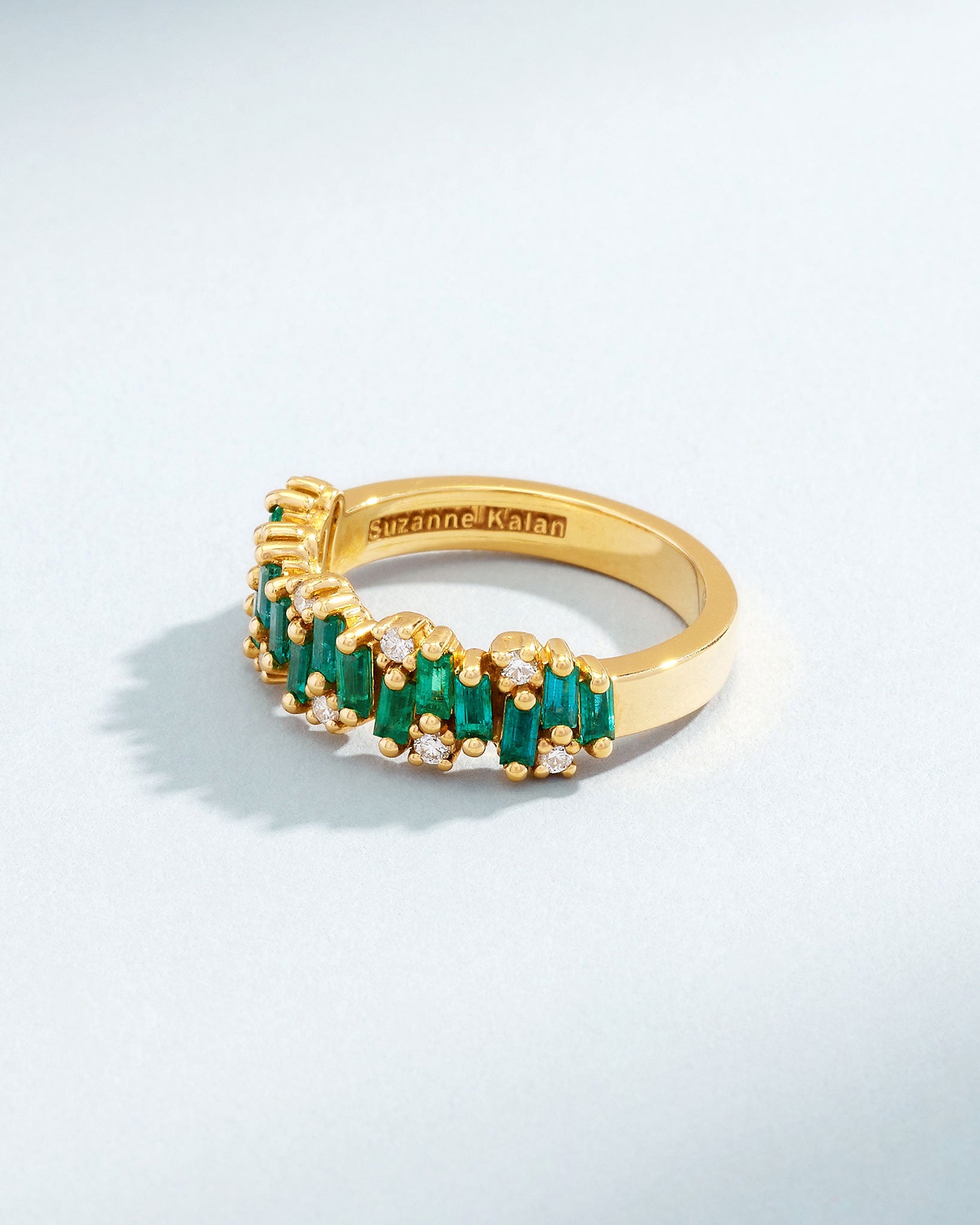 Shimmer Alaia Emerald Half Band