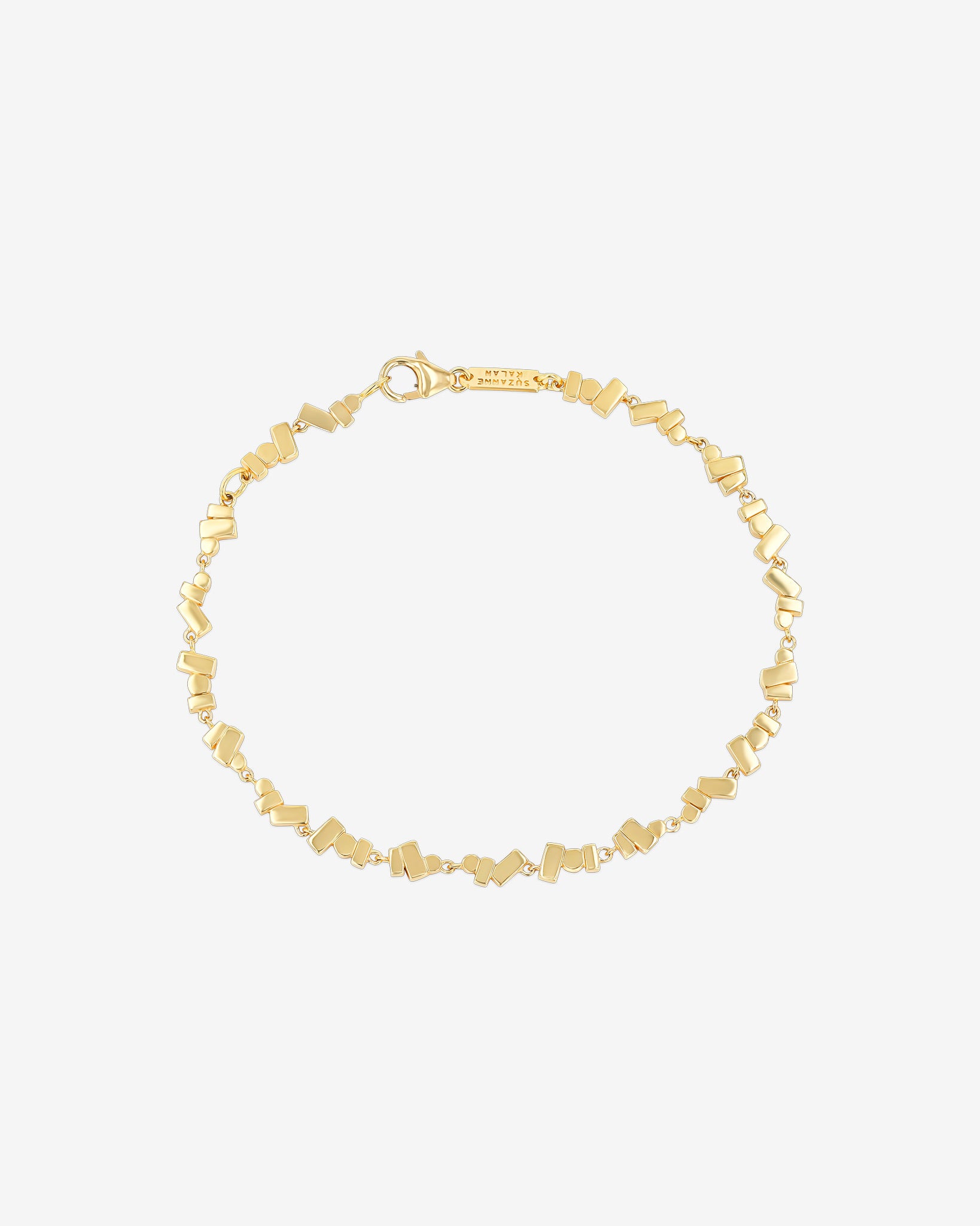 Golden Cluster Bracelet