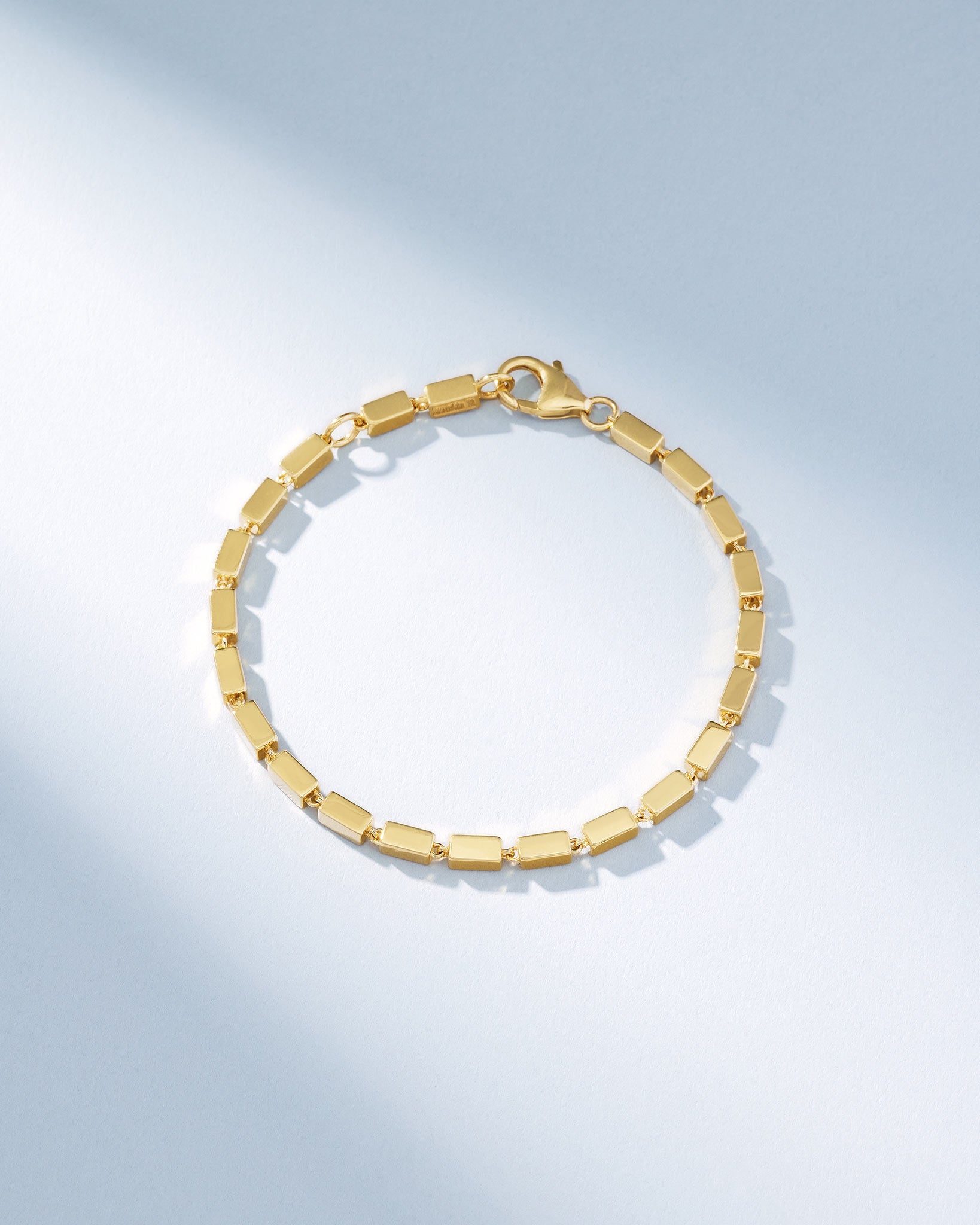 Suzanne Kalan Block-Chain Thick Bracelet in 18k yellow gold