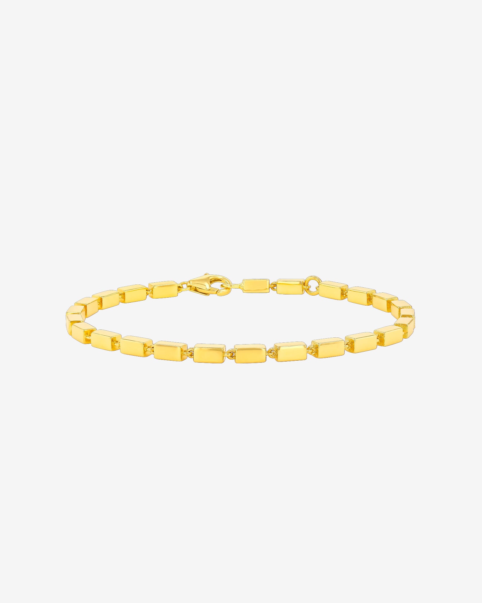 Suzanne Kalan Block-Chain Thick Bracelet in 18k yellow gold