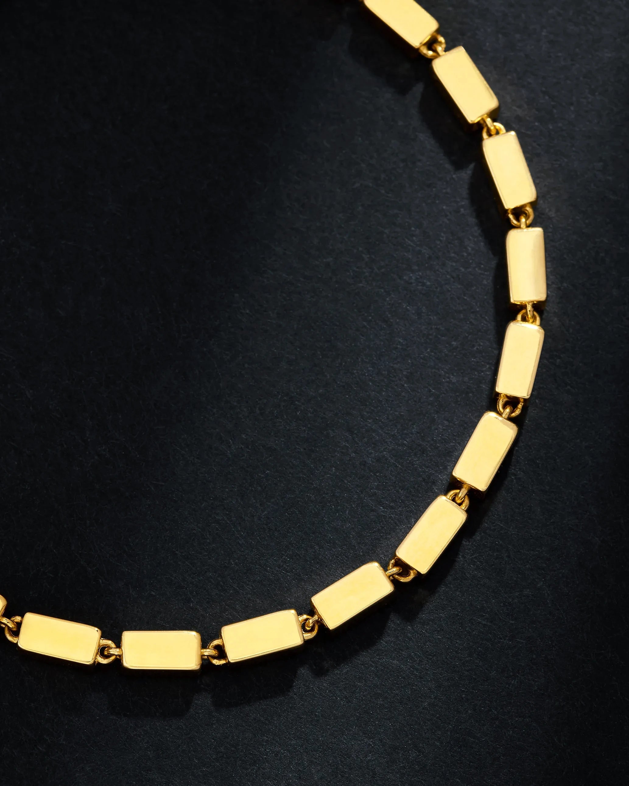 Suzanne Kalan Block-Chain Thick Bracelet in 18k yellow gold