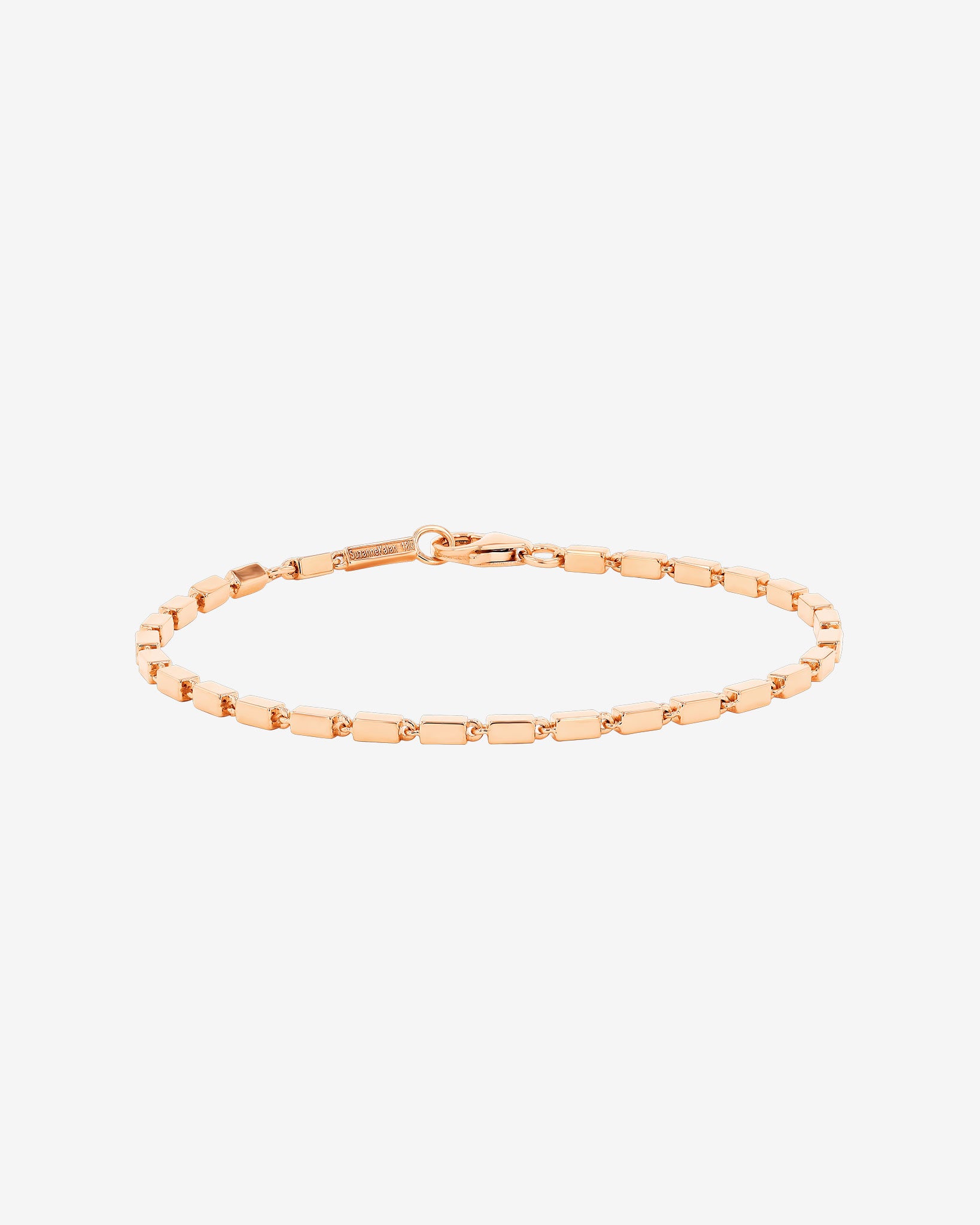 Suzanne Kalan Block-Chain Medium Bracelet 18k rose gold