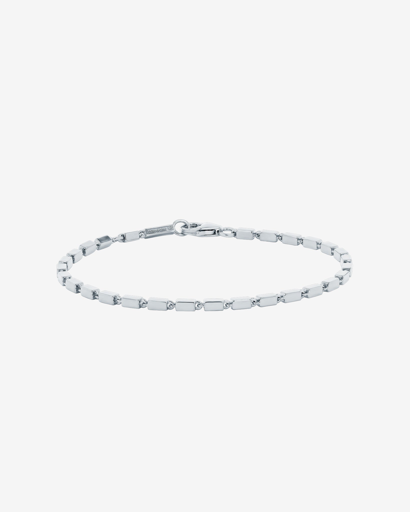 Suzanne Kalan Block-Chain Medium Bracelet 18k white gold
