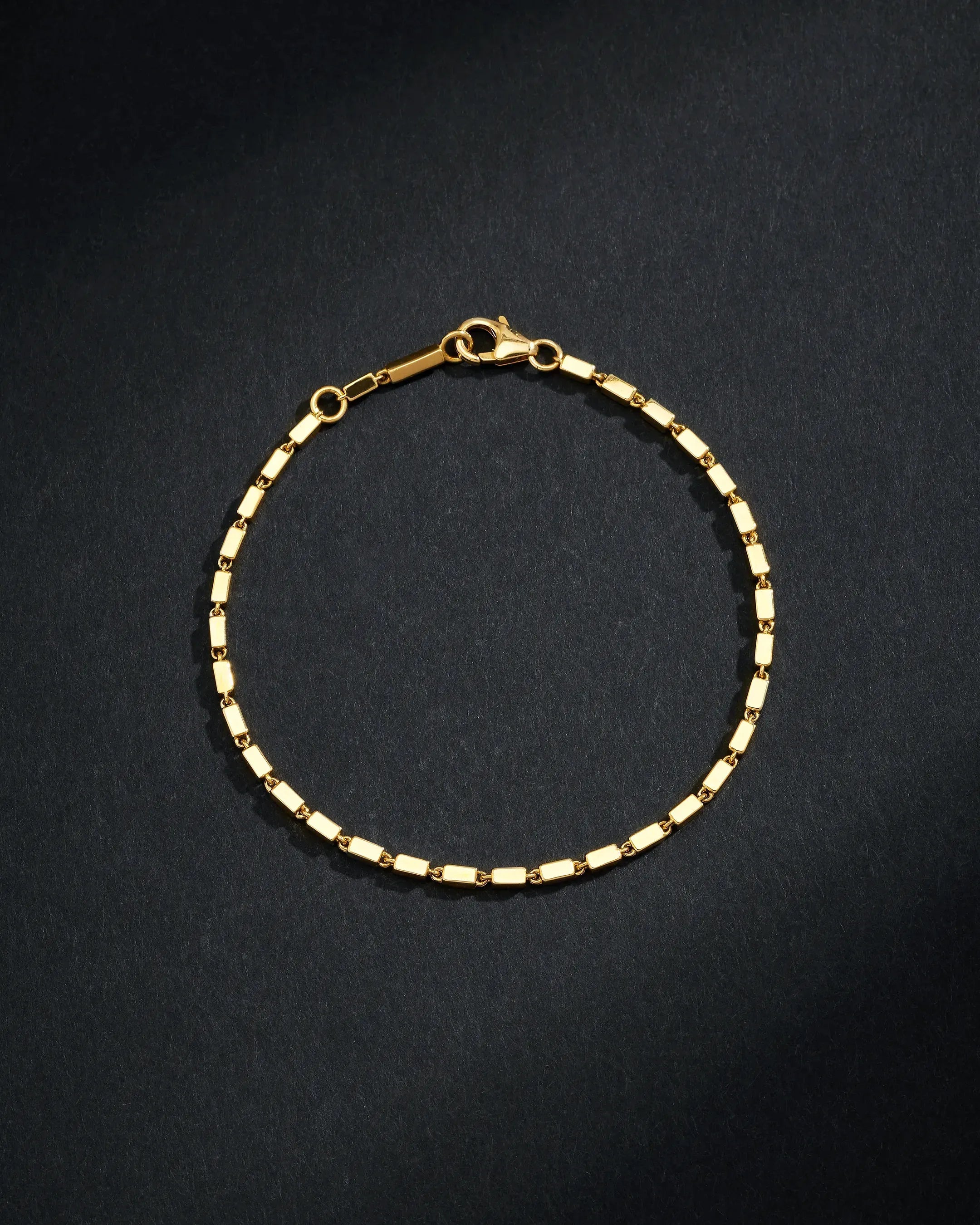 Suzanne Kalan Block-Chain Medium Bracelet in 18k yellow gold