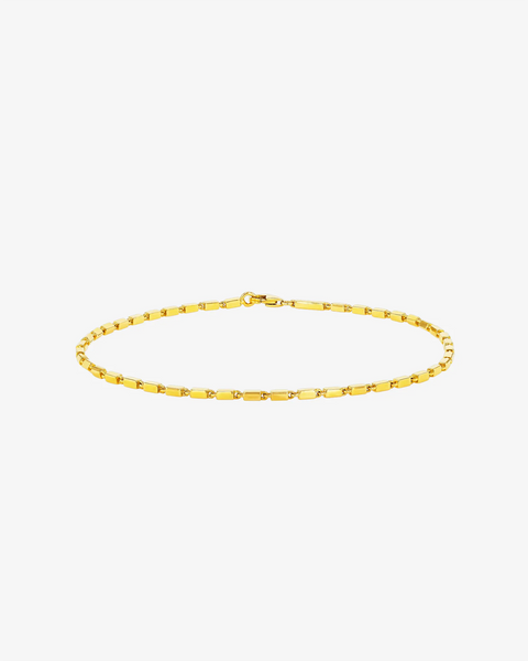 Block-Chain Thin Bracelet | Suzanne Kalan®