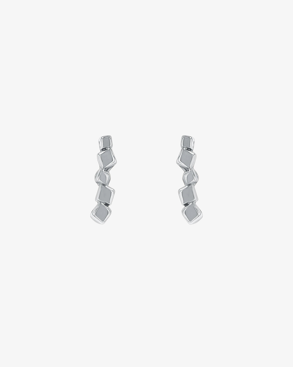 Suzanne Kalan Golden Mini Studs in 18k white gold