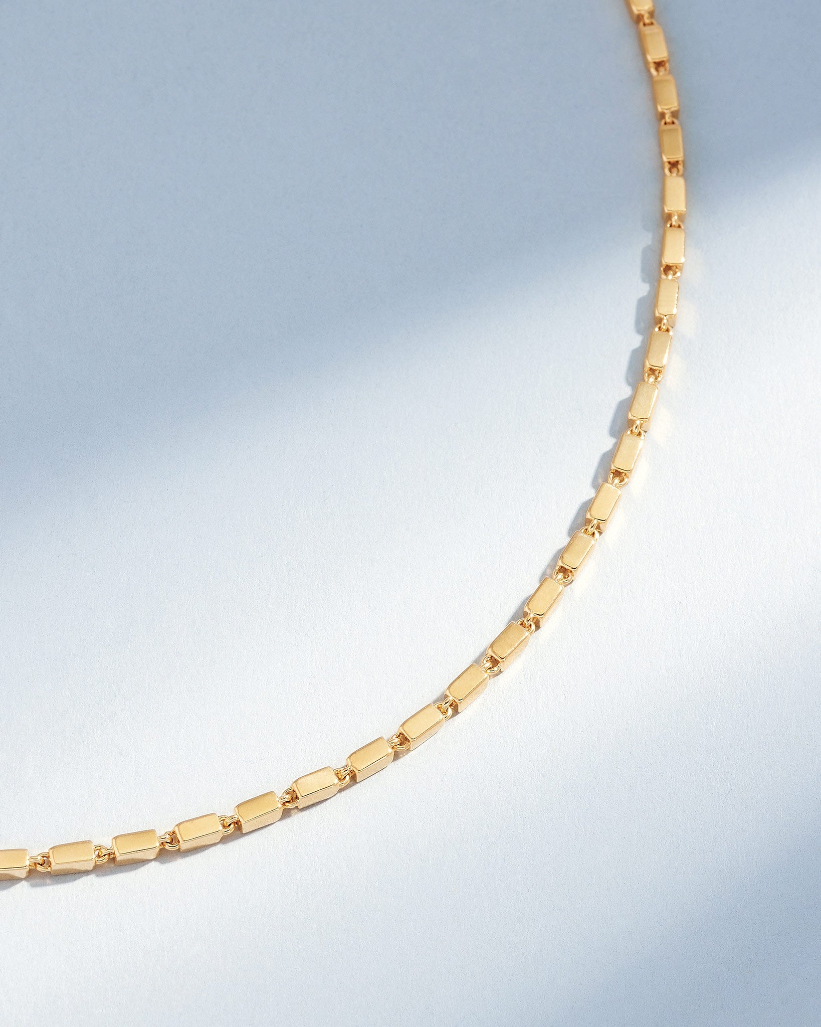 Suzanne Kalan Block-Chain Medium Necklace in 18k yellow gold