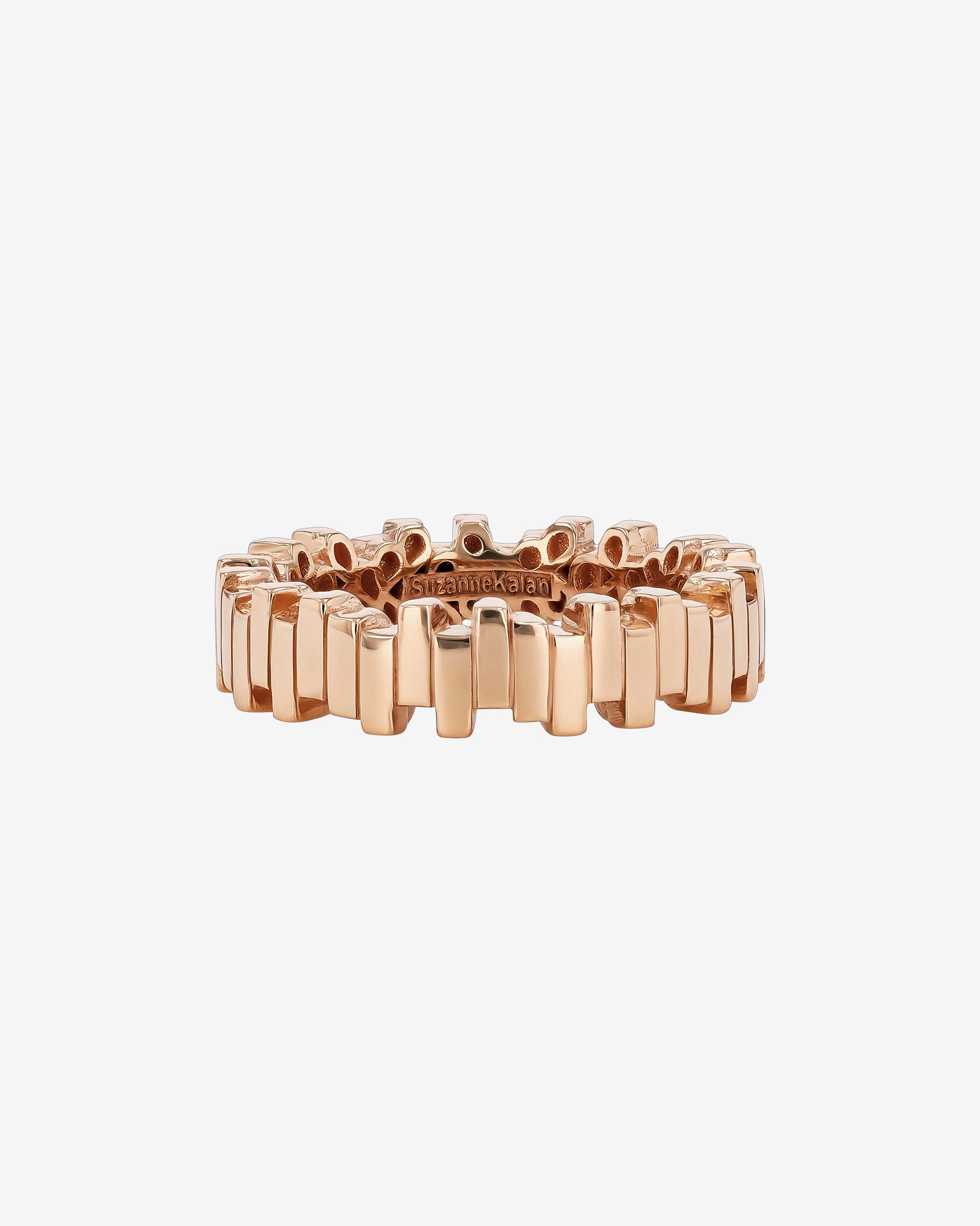 Suzanne Kalan Golden Midi Stacker Band in 18k yellow gold