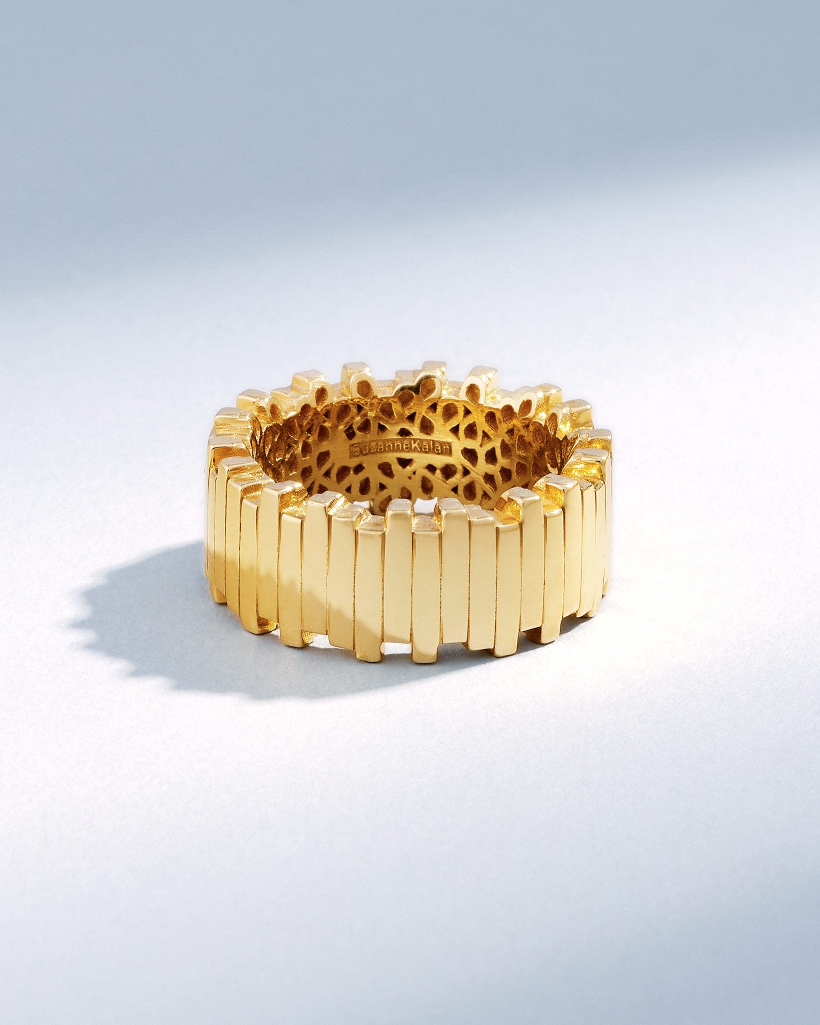 Suzanne Kalan Golden Milli Stacker Band in 18k yellow gold