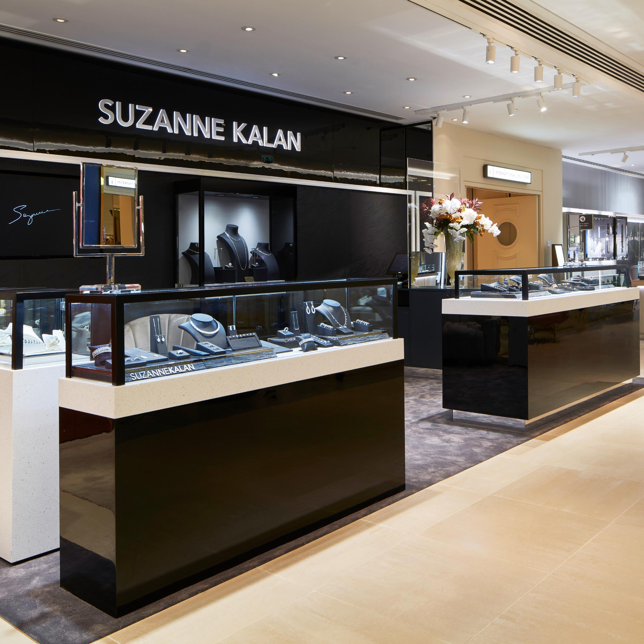 Suzanne Kalan Harrods Boutique London, UK