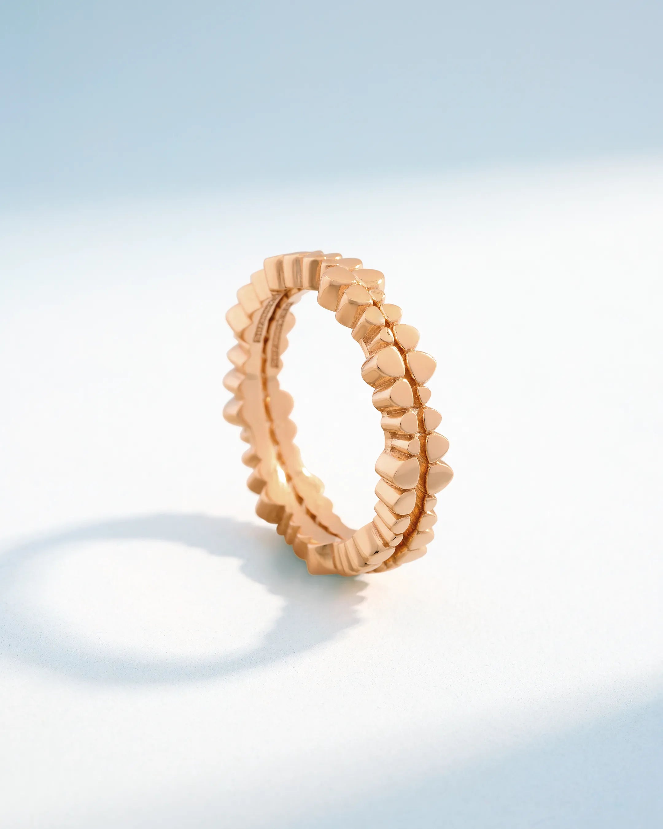 Suzanne Kalan Golden Age Ivy Ring Jackets in 18k rose gold