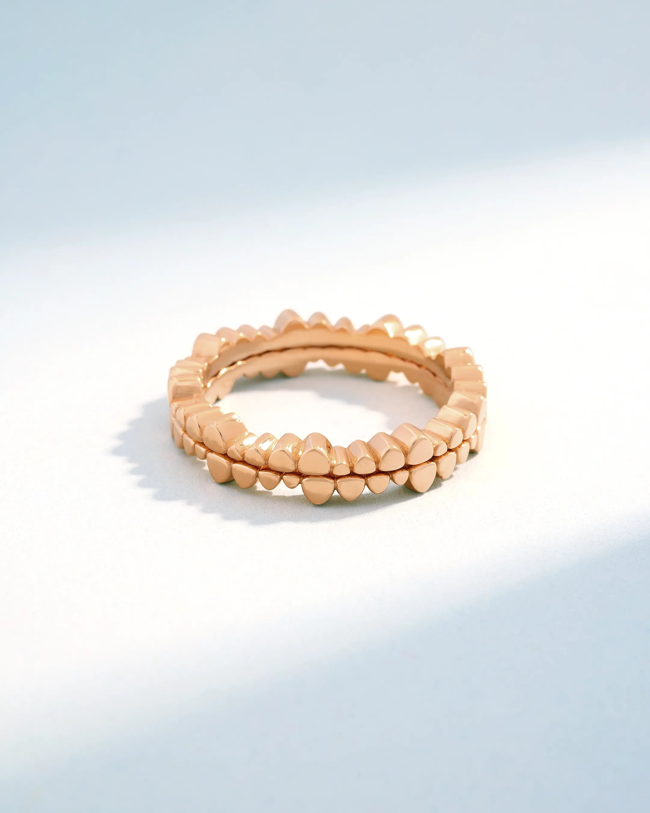 Suzanne Kalan Golden Age Ivy Ring Jackets in 18k rose gold