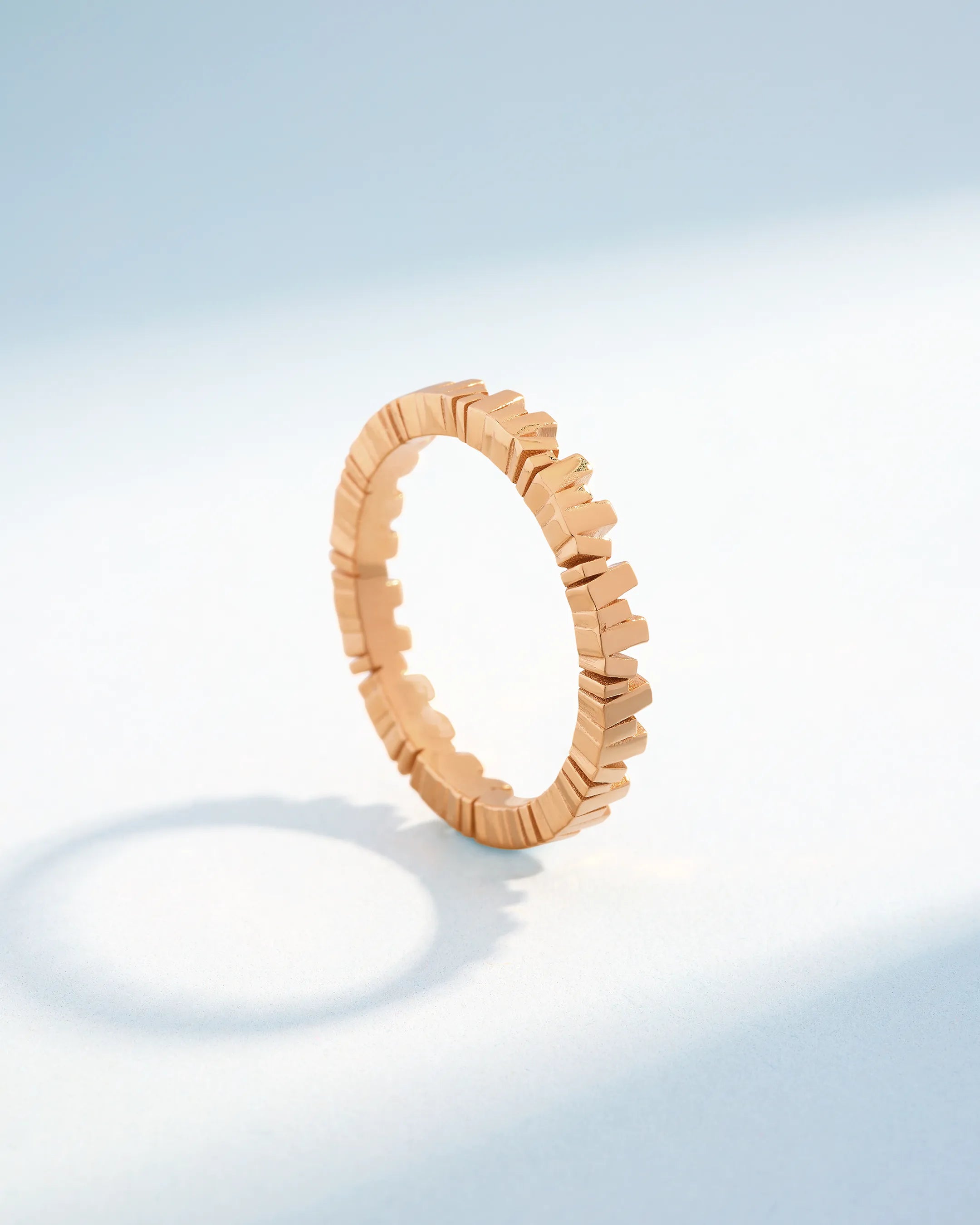 Suzanne Kalan Golden Age Stacker Ring Jackets in 18k rose gold