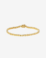 Suzanne Kalan Golden Thin Tennis Bracelet in 18k yellow gold