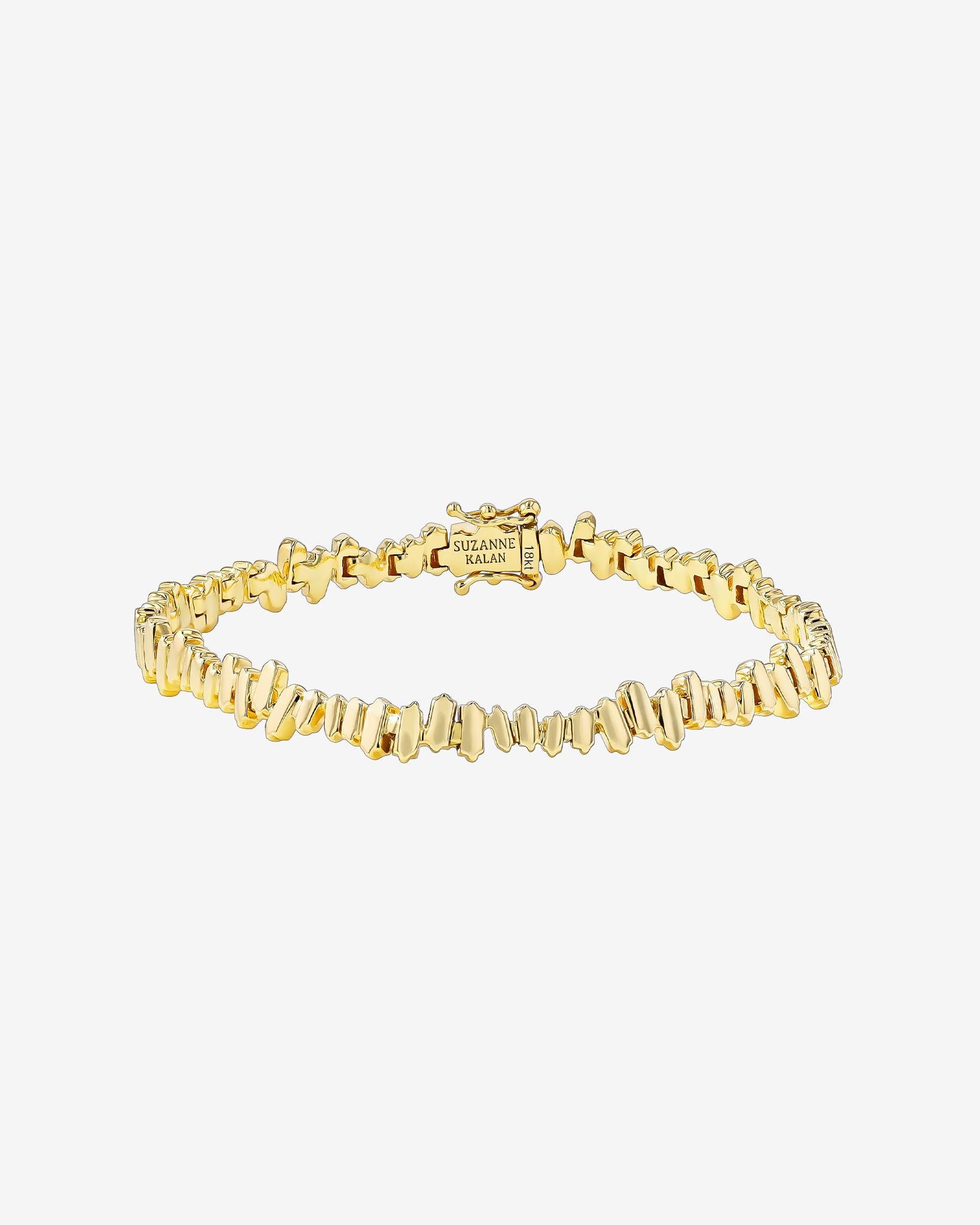 Bezel Tennis Bracelet Yellow Gold – NOA Jewels