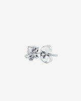 Suzanne Kalan Classic Diamond Cluster Studs in 18k white gold