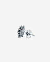 Suzanne Kalan Classic Diamond Flower Studs in 18k white gold