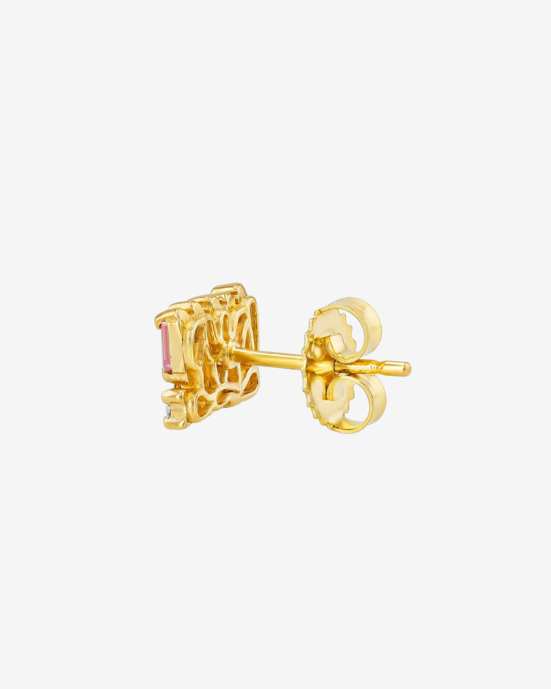 Suzanne Kalan Short Stack Pastel Sapphire Studs in 18k yellow gold