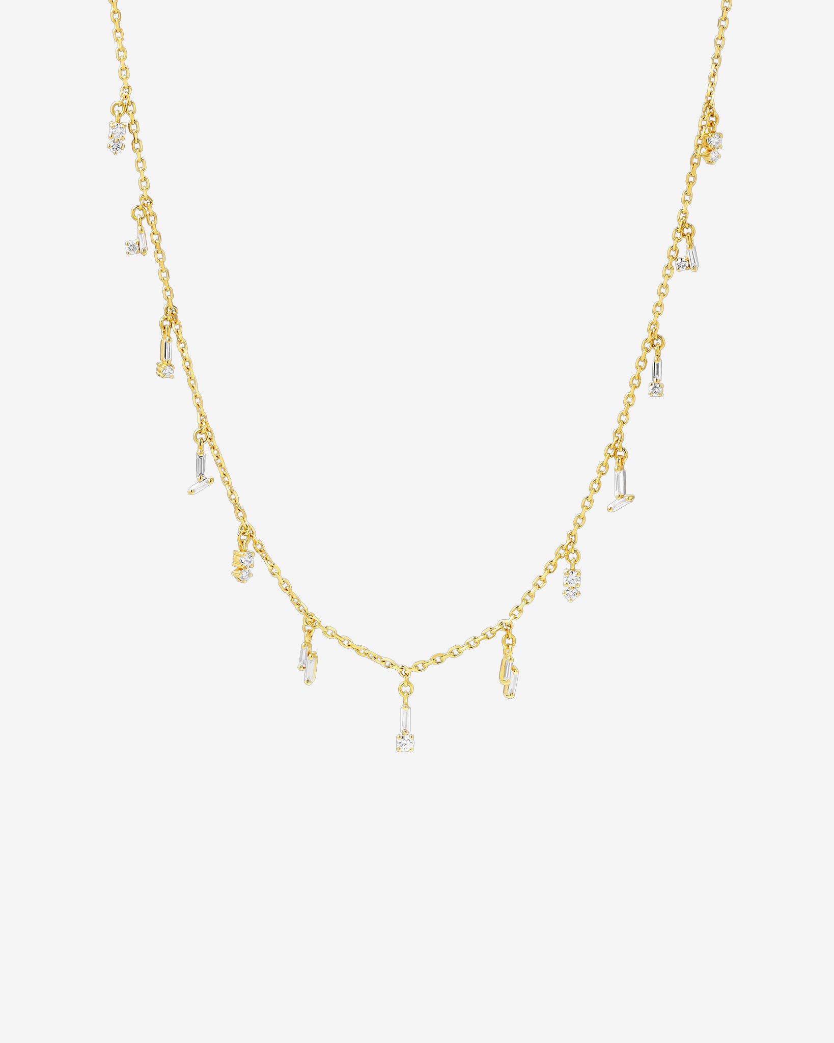 Chain Necklaces | Sapphire Cascade Necklace | Suzanne Kalan® – SUZANNE ...