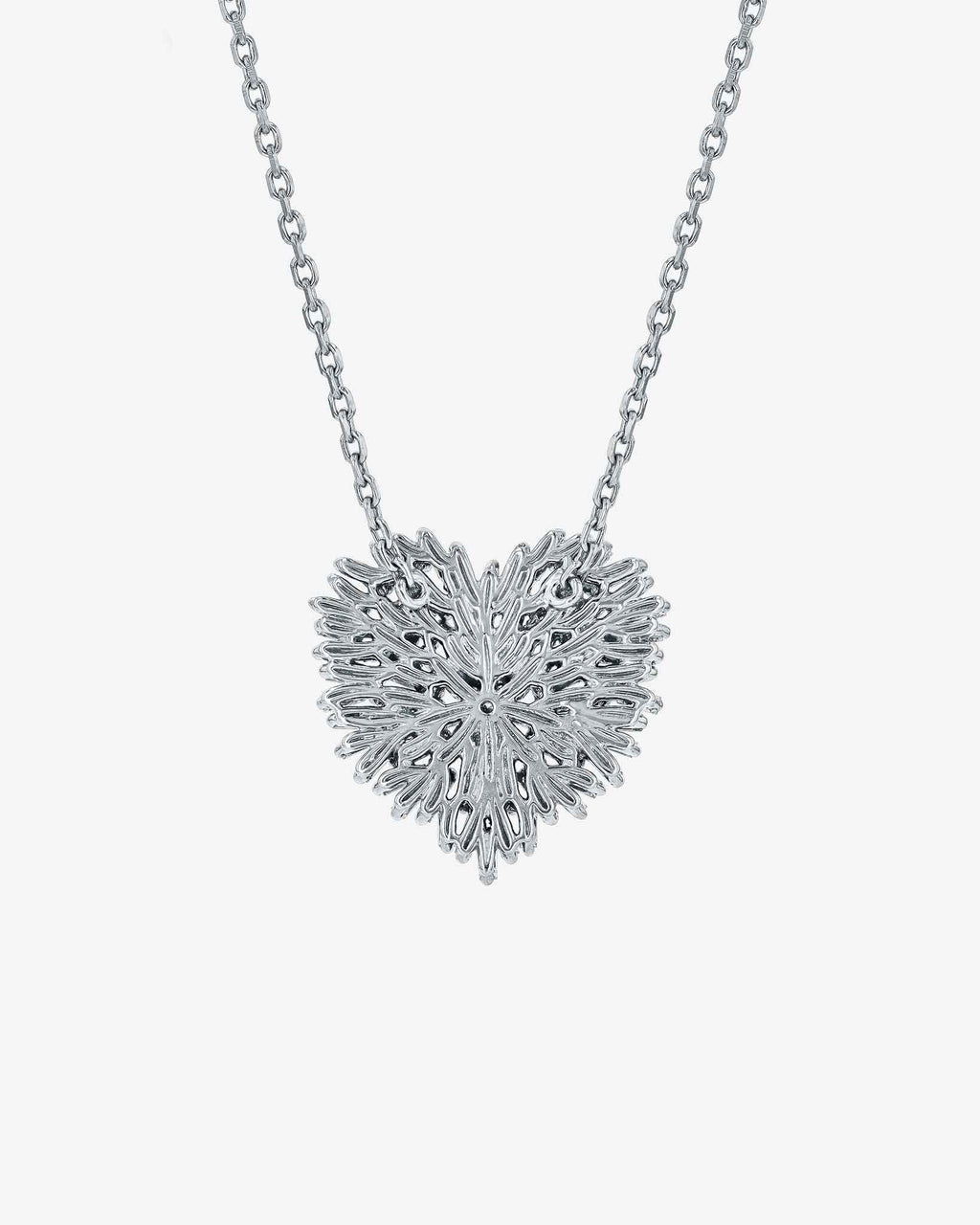 Hanna med- Classic diamond heart pendant — J. Sampieri