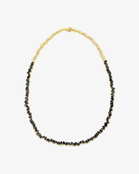 Bold Black Sapphire Tennis Necklace | Suzanne Kalan®