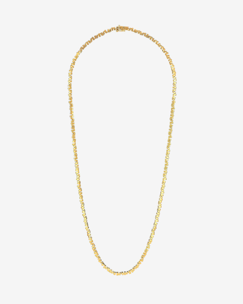 Suzanne Kalan Golden Mini Tennis Necklace in 18k yellow gold