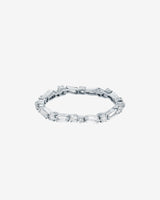 Suzanne Kalan Thin Mix Diamond Eternity Band in18k white gold