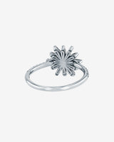 Suzanne Kalan Sabine White Diamond Flower Ring in 18k white gold